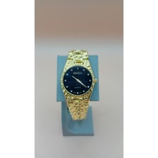 Geneva Gold Tone Men's Watch - Claps Closure