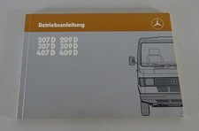 Betriebsanleitung Mercedes-Benz T1 Bremer Transporter 207 D - 409 D von 06/1986