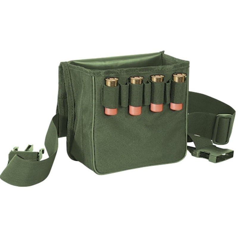 Voodoo Tactical 15-0036004000 Roll-Up Shotgun Shell Pouch, OD