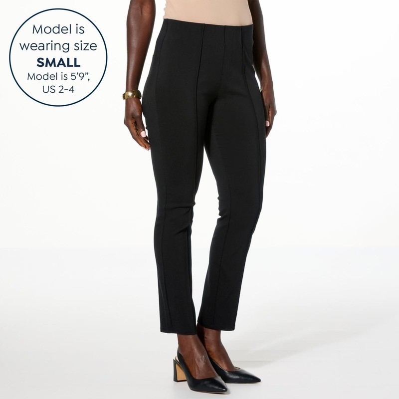 Nina Leonard Tummy Smoothing Waist NWT Black Petite XS