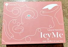 BAIMEI Icy Me Gua Sha & Jade Roller Facial Tools Set NEW, Sealed