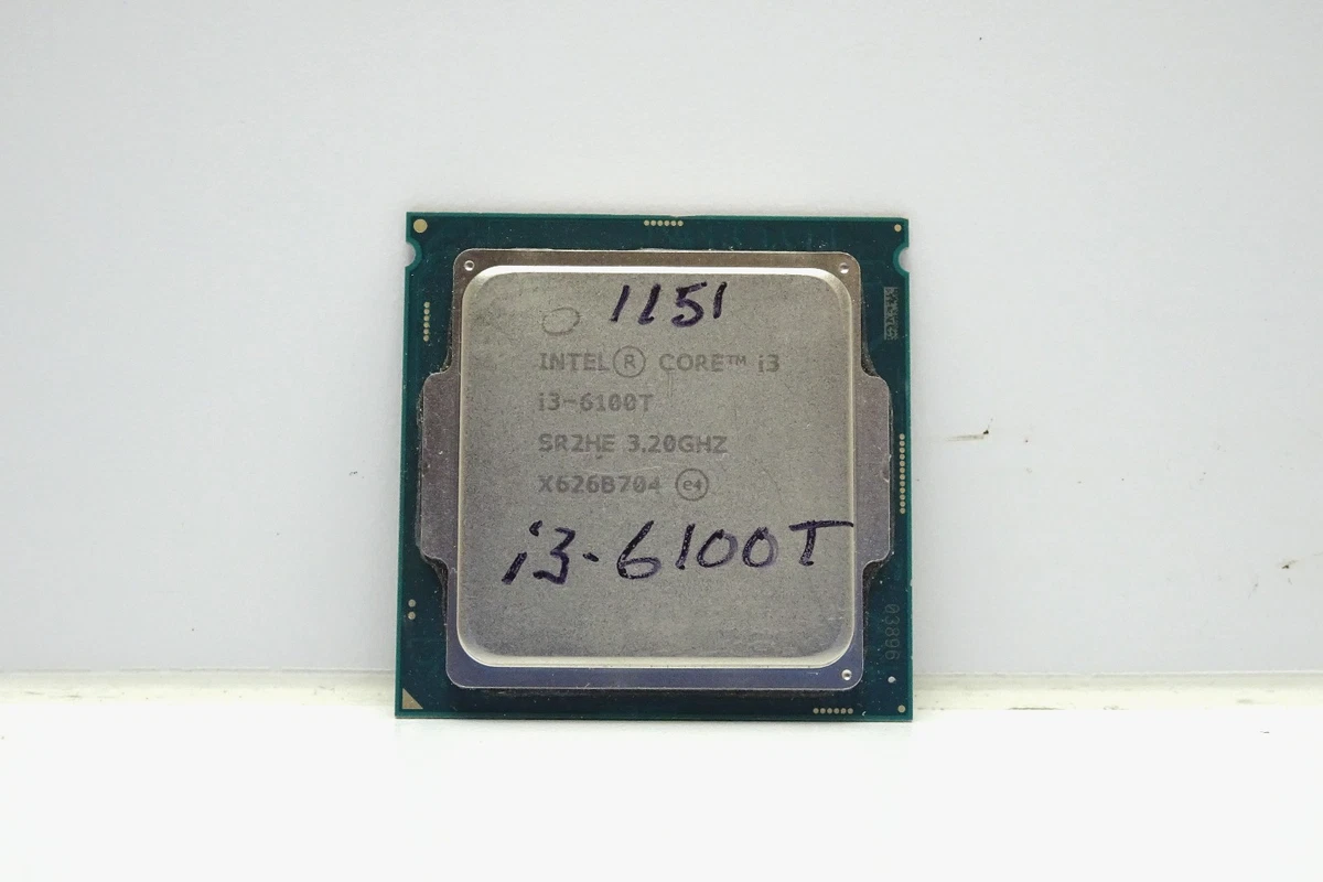 25+ Intel Core i3-6100T Processor Model Computer Processors (CPUs