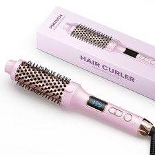 Thermal Brush 1.5 Inch Heated Round Creates Blowout Look Ionic Curling Iron