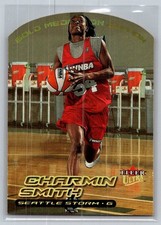 2000 Ultra WNBA Basketball Gold Medallion #14G Charmin Smith - VG - Storm