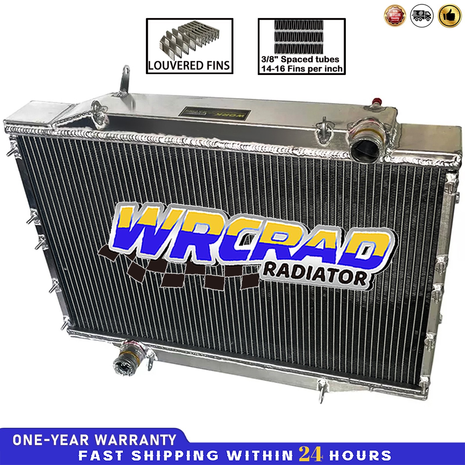 Radiator fit 1977-80 Rolls Royce Silver Shadow/Wraith II; Bentley T2 L410 V8 AT