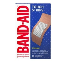 Band-Aid Brand Tough Strips Adhesive Bandages for Wound Care, Durable Protec...