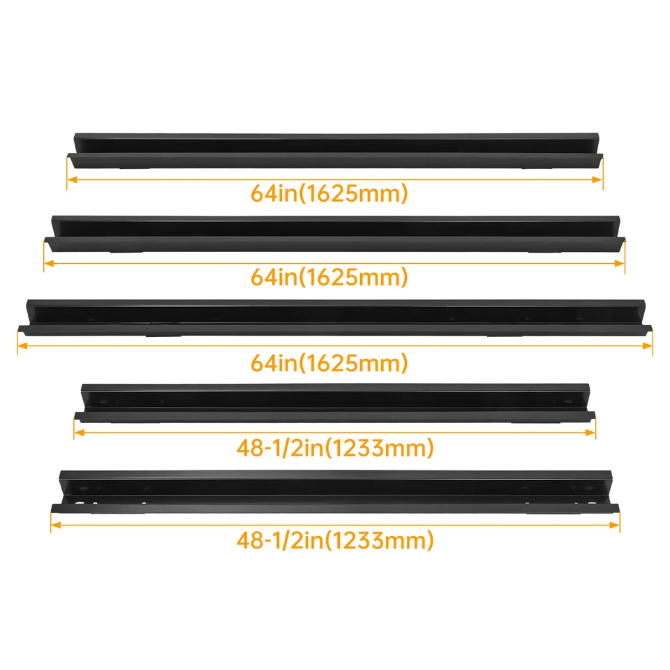 Truck Bed Floor Support Crossmember For Chevy GMC K3500 88-2000 Electrophoresis - Image 4 of 4