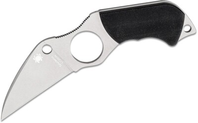 Spyderco Swick 6 Small Hole Fixed Blade Neck Knife 2.73'' Plain Edge
