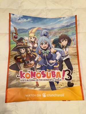 Crunchyroll Konosuba Season 3 Convention Bag Anime Expo 2024 Exclusive AX