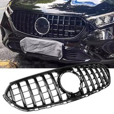 Passt f&uuml;r Den Mercedes GLC X254 K&uuml;hlergrill Glanz Schwarz GT Panamericana Grill