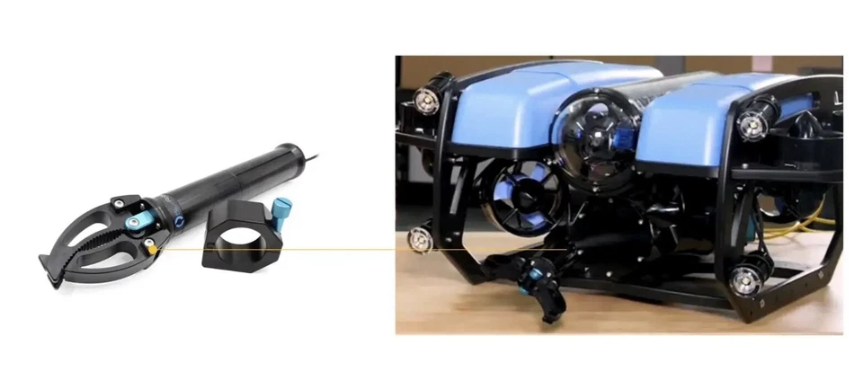 Industrial Underwater Submarine Drone Robot arm Claw 300m Tether ROV Diver - Image 3 of 4