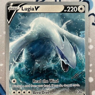 ルギア Lugia V ポケモンカード Lugia V Alt Full Art Ultra Rare - 186/195 - Silver Tempest