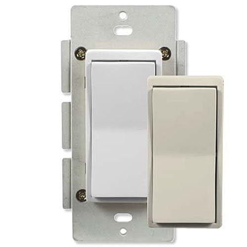 2er Pack Jasco 46560 In Wand Zusatzschalter Weiß & Mandel Paddel NEU - Bild 4 von 4