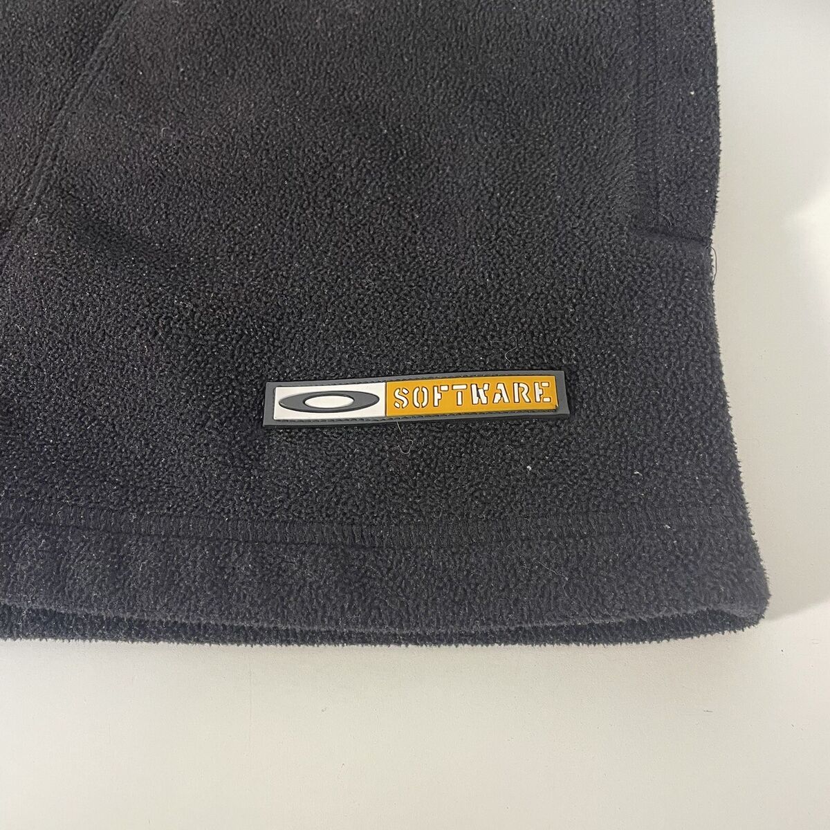 Vintage Oakley Software 1/4 Zip Fleece Mens Small Black Vintage Oakley Software 1/4 Zip Fleece Mens Small Black