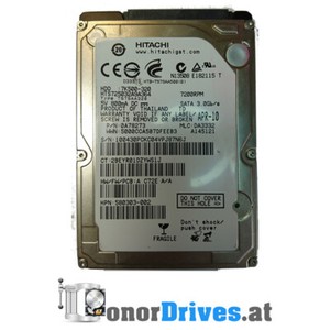 Hitachi  HTS725032A9A364 - 0A78273 - 320 GB - SATA - Pcb 220 0A90161 01 Rev.*