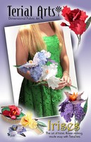 Terial Arts Iris Fabric Flower Pattern on sale Terial Arts Iris Fabric Flower Pattern on sale