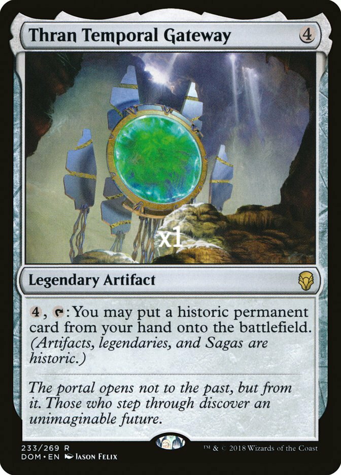 MTG Dominaria DOM Thran Temporal Gateway MINT