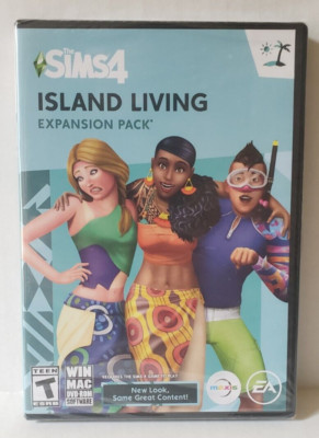 The Sims 4: Island Living Expansion Pack - PC/Mac - Brand NEW/Sealed