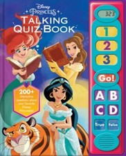 Disney Princess: Talking Quiz Sound Book With Battery by Pi Kids