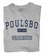 Poulsbo Washington WA T-Shirt EST
