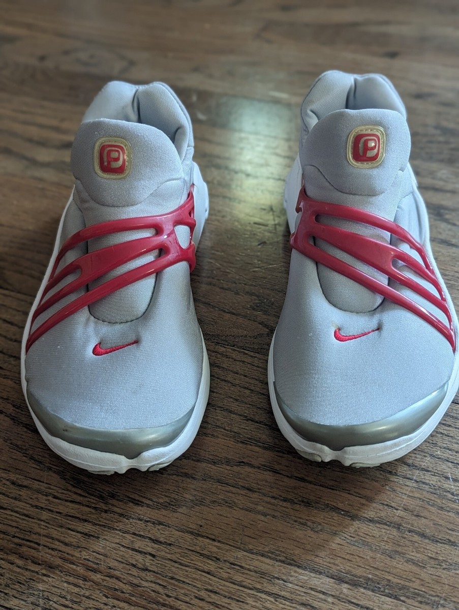 Women's Size Nike Air Presto Wolf Grey/Red 674270-061 Release Date 5/12/01