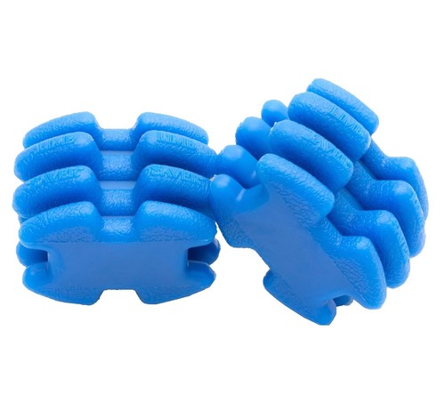Cuscino Wobble URBNFit Balance Blu Per Equilibrio E Fisioterapia – Set Da 2 Pezzi - Foto 2