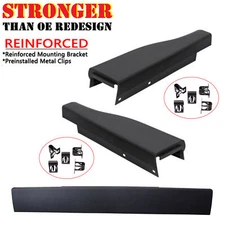 For Ford Super Duty 08-16 Set 3PCS Upgraded Top Flexible Step Tailgate Molding