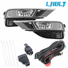 LABLT Front Fog Light Lamps+Wiring kits Left&Right Side For 2015-2016 Honda CR-V