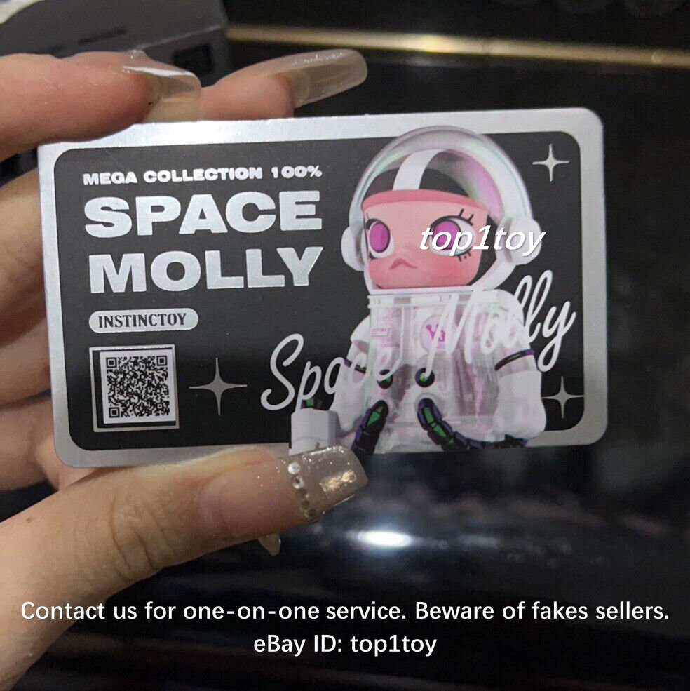 POP MART x KENNYSWORK Mega Collection 100% Space Molly 1 POP MART x KENNYSWORK Mega Collection 100% Space Molly 1