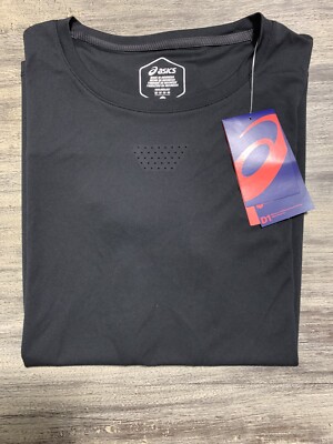 NEW Asics D1 Women's Black Athletics Perfomance Shirt, Short