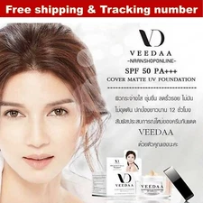 VEEDAA Cover Matte UV Foundation SPF 50 pa ++ Sunscreen Conceal White Skin Shade