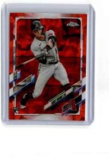 2021 Topps Chrome Sapphire Edition Orange Andy Young Rookie 11/25 Arizona