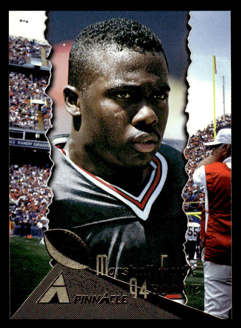 1994 Pinnacle #198 Marshall Faulk HOF Rookie Card RC