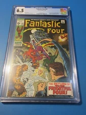 Fantastic Four #94 Bronze age 1st Agatha Harknesss Key  CGC 6.5 Fine+ Beauty Wow