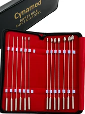 PREMIUM O.R GRADE BAKES ROSEBUD URETHRAL SOUNDS DILATOR SET SURGICAL INSTRUMENTS