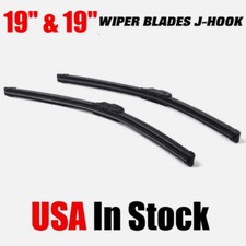 19 19 Windshield Wiper Blades Bracketless J-hook Quality Hybrid Silicone 19 19 Windshield Wiper Blades Bracketless J-hook Quality Hybrid Silicone