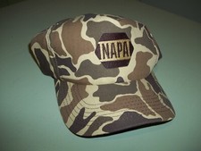 New NAPA Auto Parts CAMO Camouflage Trucker Hat Snapback Ball Cap VINTAGE