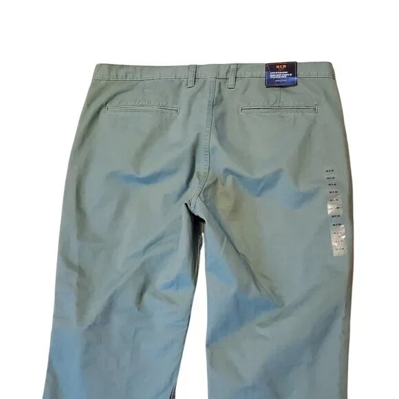 GAP KHAKIS Lived in Slim Green Pants Size 38 X 30 eBay