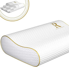 Memory Foam Pillow, Queen Neck Pain Relief,Contour Cervical Pillow for Neck Pain