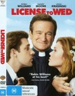 License To Wed DVD (Region 4) VGC Robin Williams NEW CASE