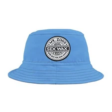 Mr. Zogs Sex Wax B/W Logo Blue Bucket Hat Outlaw Surf