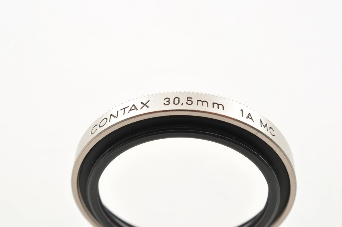 MINT+ BOXED】CONTAX P FILTER 30.5mm For TVS , T3 W/ Case from