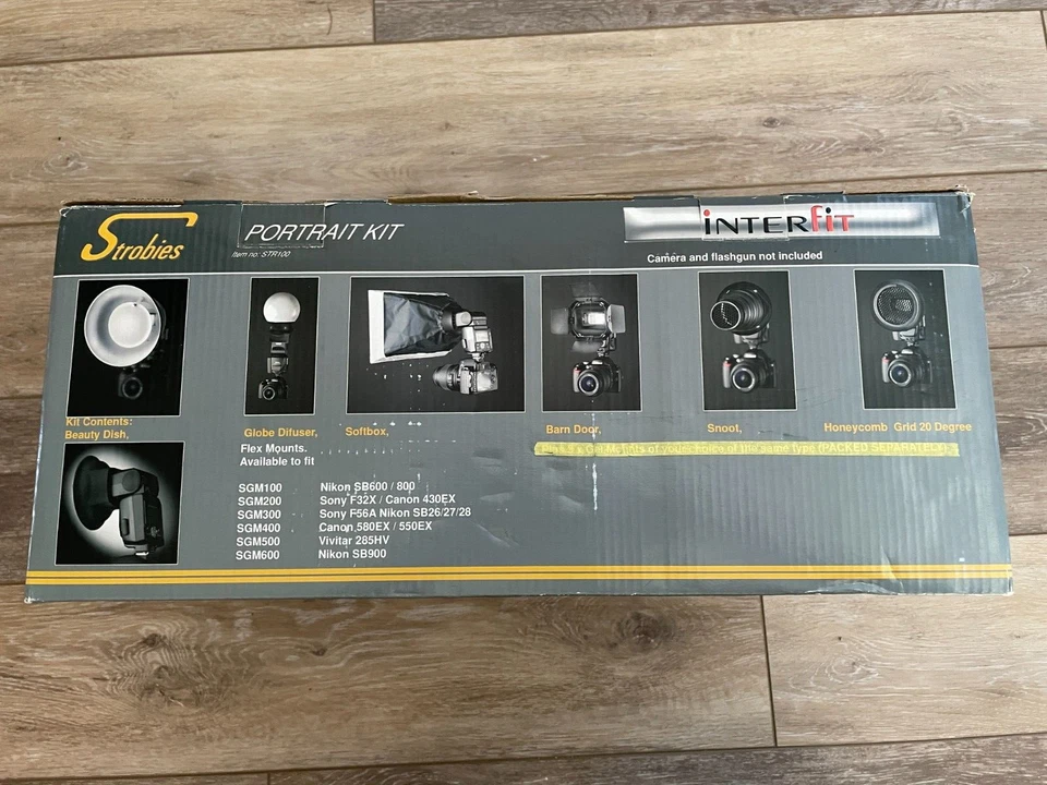 Strobies Interfit Studio Portrait Kit Photography STR100 Foto 4 de 4