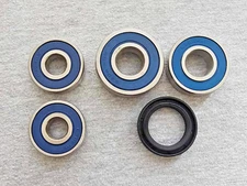 Honda MT250 Elsinore 1974-1976 Front and Rear Wheel Bearings And Seals