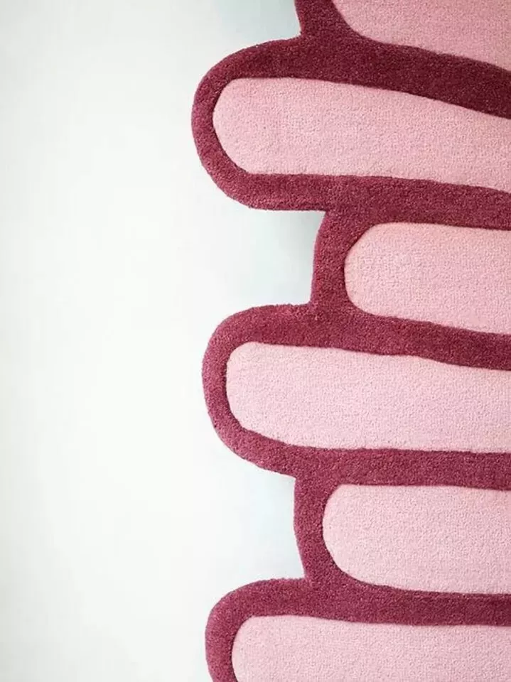 Contemporary Modern Hand-Tufted 100% Wool Area Rug Carpet Best Home Decor Gift - Image 3 of 4