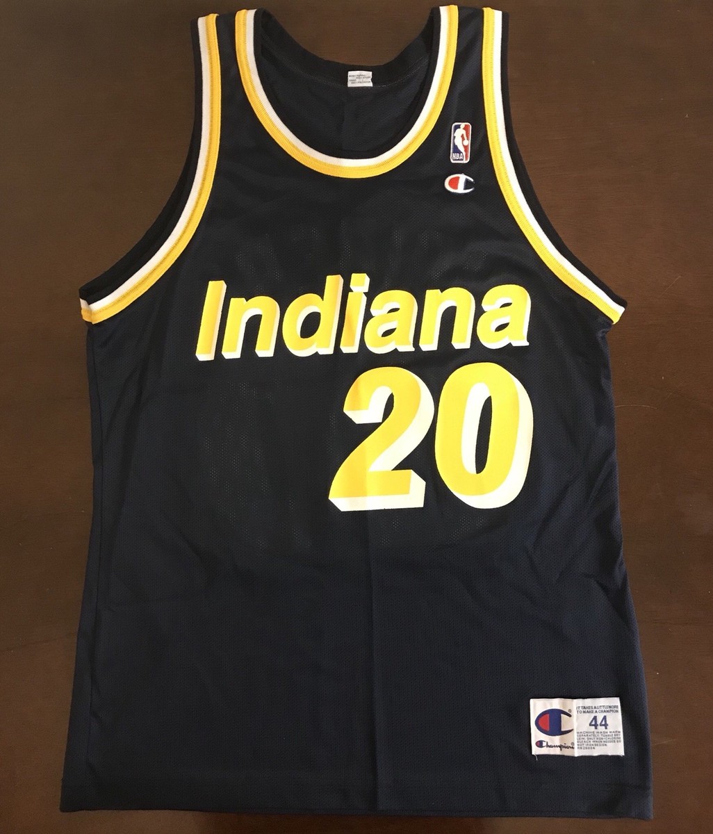Rare Vintage Champion NBA Indiana Pacers Fred Hoiberg Basketball