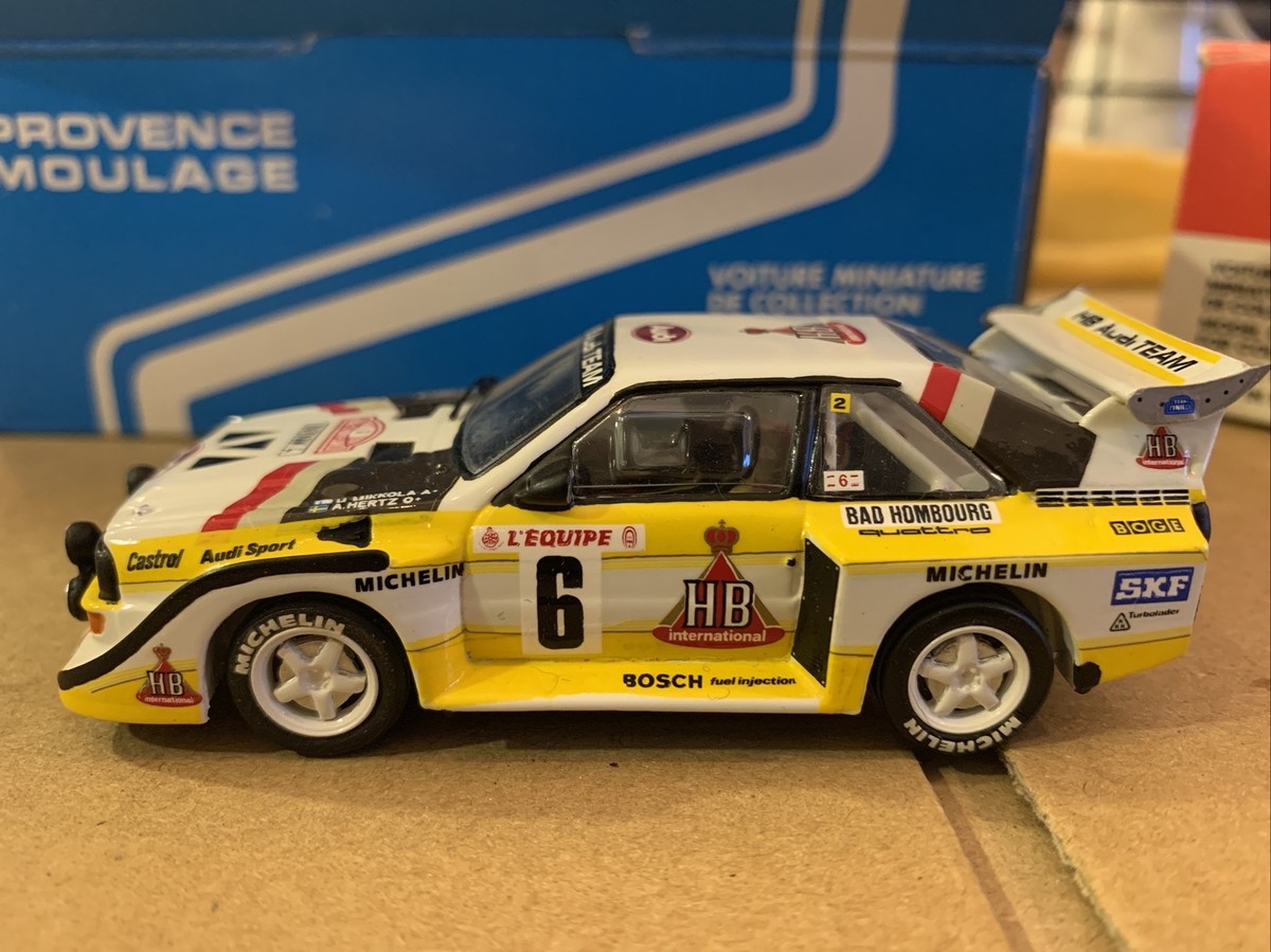 1/43キット プロバンスムラージュ アウディ S1 Gr.B 1986 1/43キット プロバンスムラージュ アウディ S1 Gr.B 1986