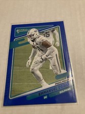 2021 Donruss Football #69 Emmanuel Ogbah Dolphins Blue Press Proof