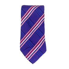 BOSS Hugo Boss Neck Tie Silk Made in Italy Stripe Mens