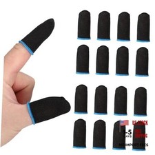 Controller Finger Thumb Sleeve, 16 Pack Mobile Gaming Finger Sleeve Blue